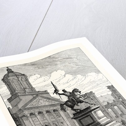 Statue of Godfrey De Bouillon Brussels by Anonymous