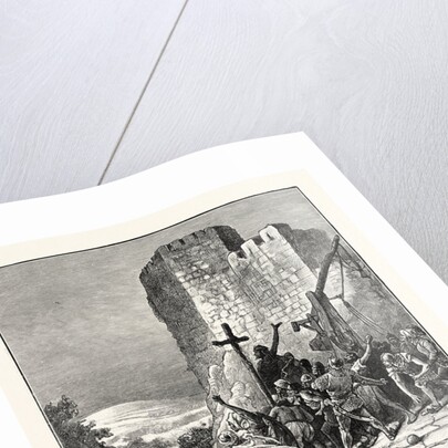 Procession of the Crusaders Round the Walls of Jerusalem by Anonymous