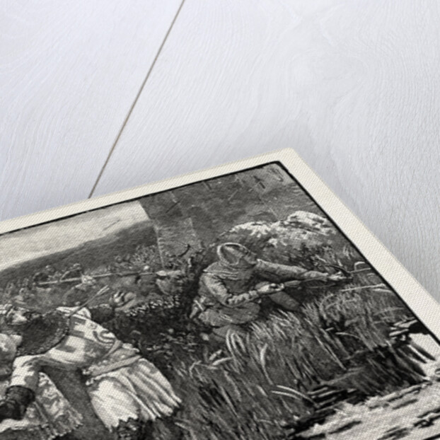 Heroism of St. Clair at the Siege of Bridgenorth Castle by Anonymous