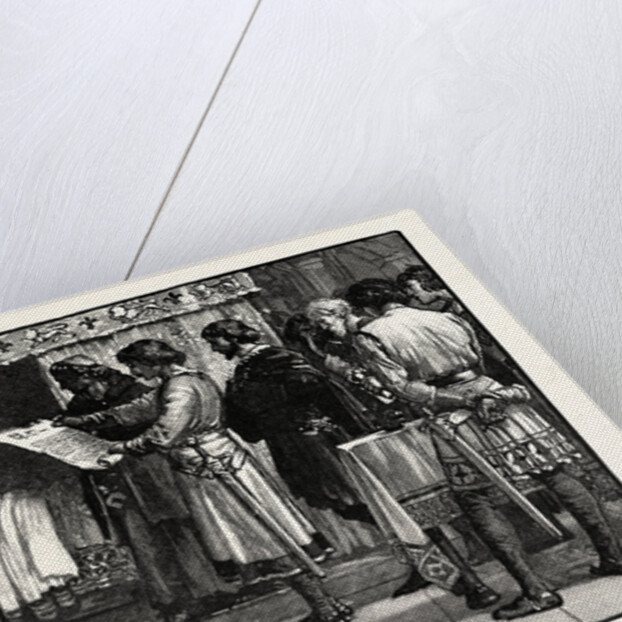 Henry Receiving the News of John's Treachery by Anonymous