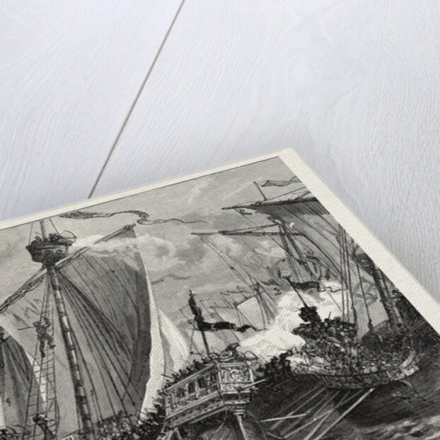 Defeat of the French Fleet in the English Channel by Anonymous