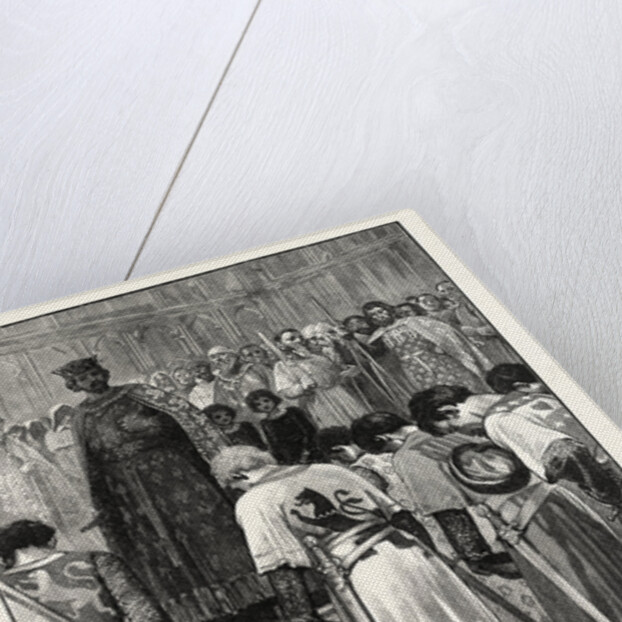 The Barons Submitting Their Demands to Henry by Anonymous