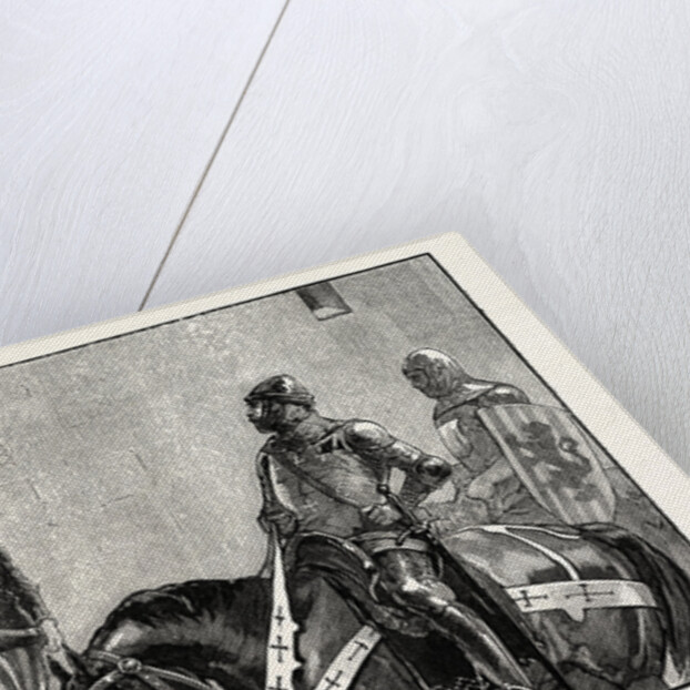 Piers Gaveston Before the Earl of Warwick by Anonymous