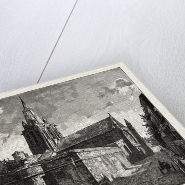 The Church of Notre Dame Calais by Anonymous