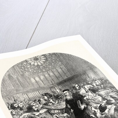 John Wycliffe Appearing in St. Paul's Cathedral to Answer the Charge of Heresy by Anonymous