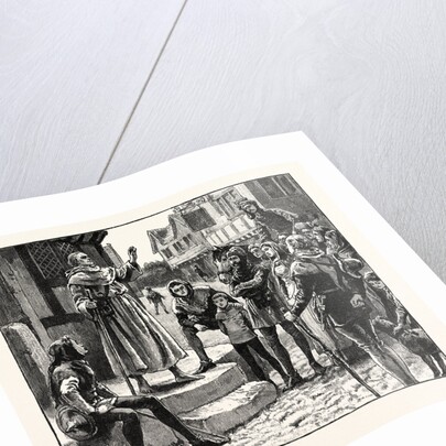 One of Wycliffe's Poor Priests Preaching to the People by Anonymous