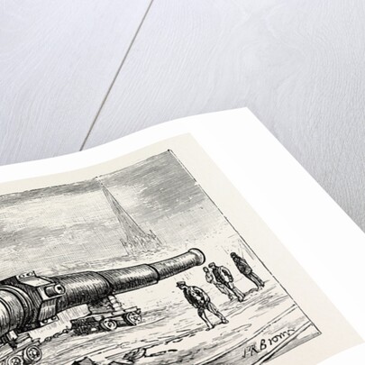 Moving a Hundred-and-Ten Ton Gun by Anonymous