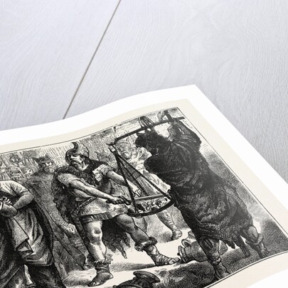 Vae Victis! the Barbarian's Sword Turns the Scale by Anonymous