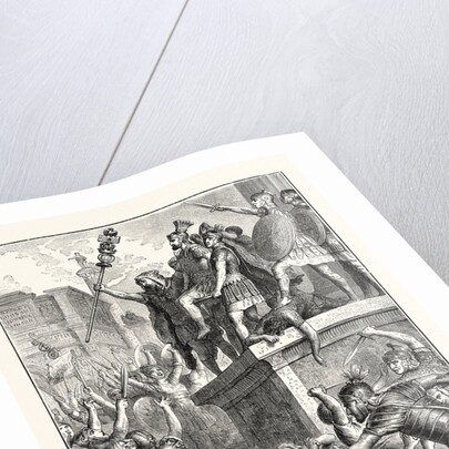 Election of a Roman Emperor by the Soldiery by Anonymous