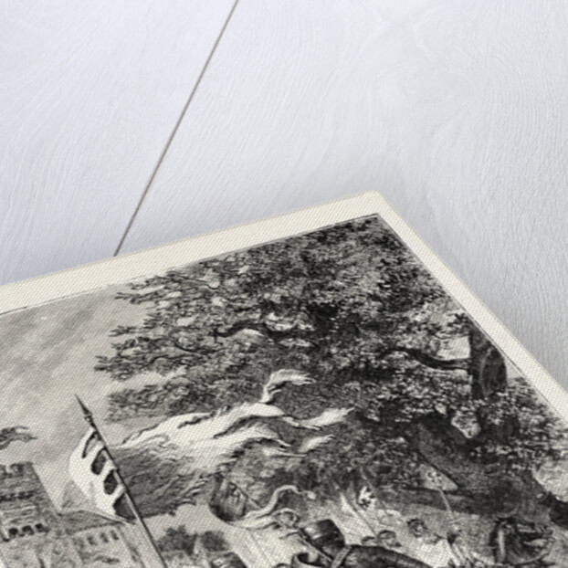 Procession of Knights Templars by Anonymous