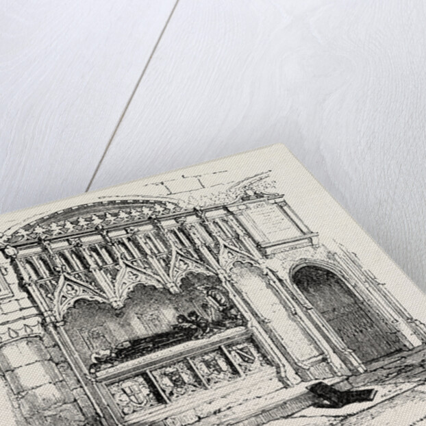 Rahere's Tomb St. Bartholomew's Smithfield by Anonymous