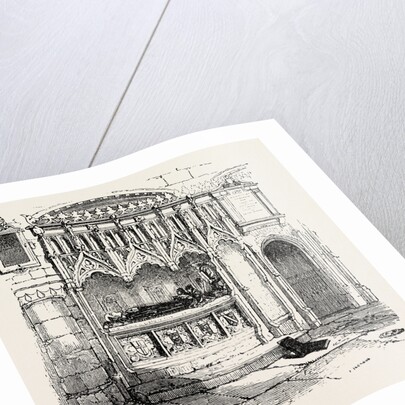 Rahere's Tomb St. Bartholomew's Smithfield by Anonymous