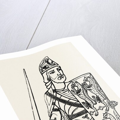 Geoffrey Plantagenet. by Anonymous