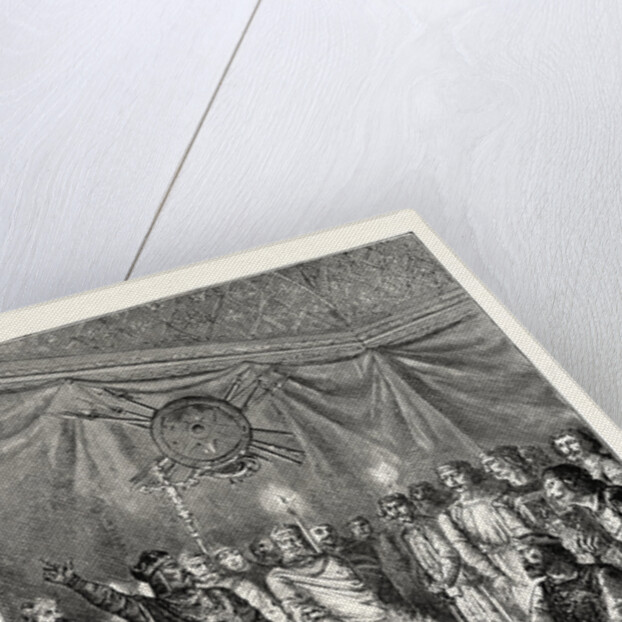 The Barons and Prelates Before King John at Westminster Hall by Anonymous