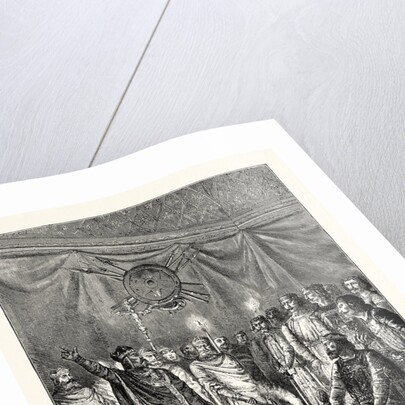 The Barons and Prelates Before King John at Westminster Hall by Anonymous