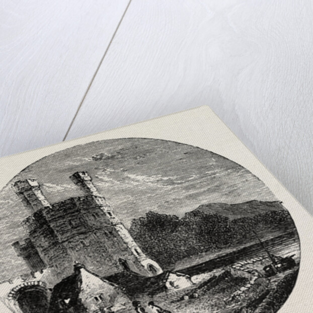 Eagle Tower Carnarvon Castle. by Anonymous