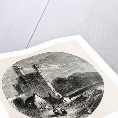 Eagle Tower Carnarvon Castle. by Anonymous