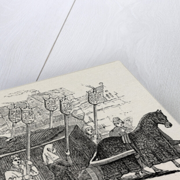 Funeral of Richard II. From an Old Illuminated Ms. by Anonymous