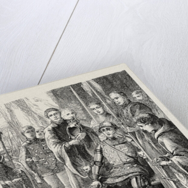 Henry V. Receiving the Keys of Harfleur. by Anonymous