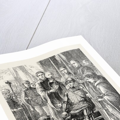 Henry V. Receiving the Keys of Harfleur. by Anonymous