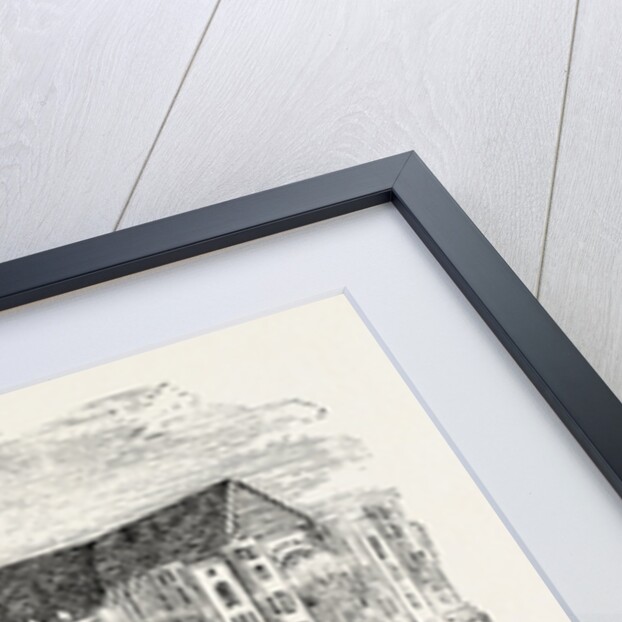 Westminster Abbey and Hall in the 15th Century. by Anonymous