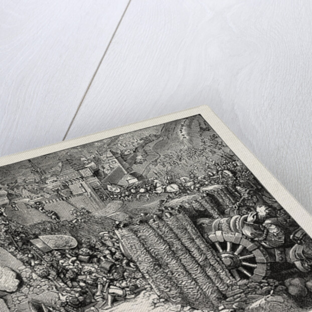 Storming of a Town from an Old Ms. by Anonymous