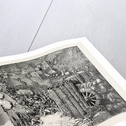 Storming of a Town from an Old Ms. by Anonymous