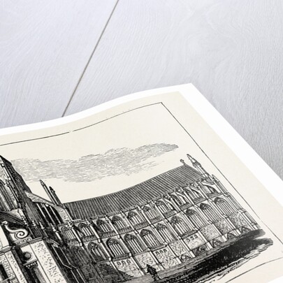 Old St. Paul's Cathedral by Anonymous