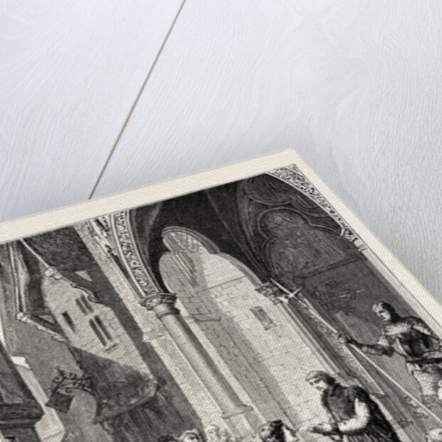 Perkin Warbeck Reads the Confession of His Imposture. by Anonymous