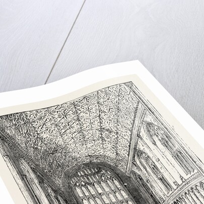 The Chapter House Canterbury Cathedral. by Anonymous