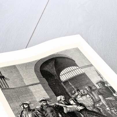 Margaret Roper Meets Her Father after His Condemnation. by Anonymous