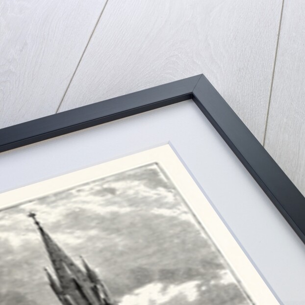 Edinburgh: Wright's Houses and the Barclay Church from Bruntsfield Links. by Anonymous