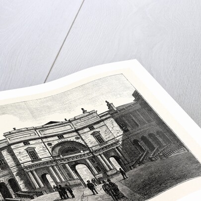 The Quadrangle Edinburgh University. by Anonymous