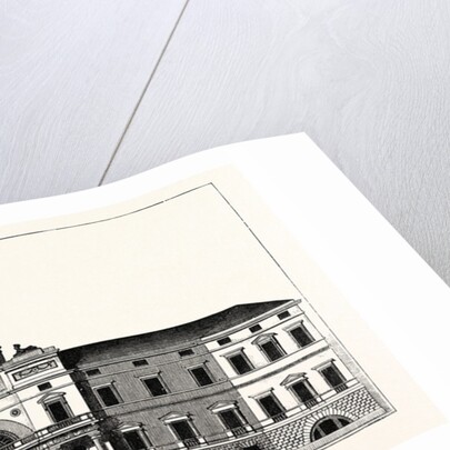 The Original Design for the East Front of the New Building for the University of Edinburgh by Anonymous