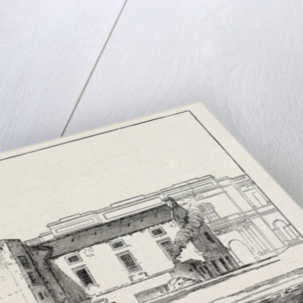 Edinburgh: The Library of the Old University As Seen from the South-Western Corner of the Quadrangle Looking East by Anonymous