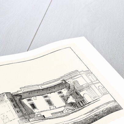 Edinburgh: The Library of the Old University As Seen from the South-Western Corner of the Quadrangle Looking East by Anonymous