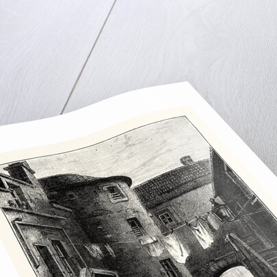 Edinburgh: Lamb's Close St. Giles's Street 1850 Leith by Anonymous