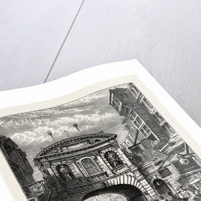 Temple Bar in Dr. Johnson's Time London by Anonymous