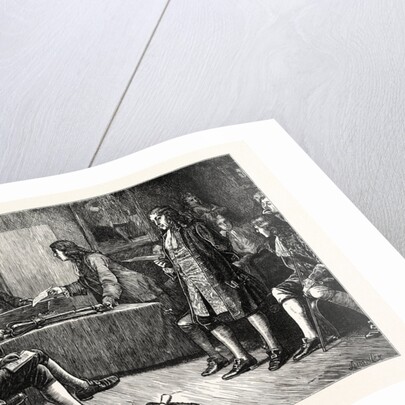 A Meeting of the Royal Society in Crane Court London by Anonymous