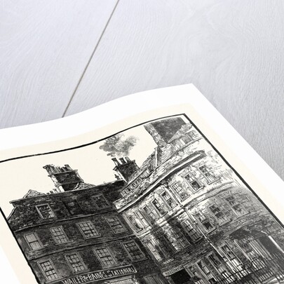 Dr. Johnson's House in Gough Square London by Anonymous