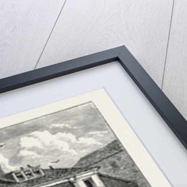 Yard of the Black Lion Whitefriars London by Anonymous