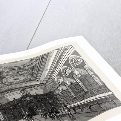 Interior of Stationers' Hall 1876 London by Anonymous