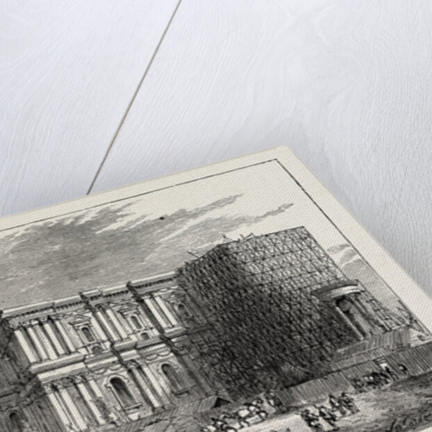 The Rebuilding of St. Paul's Cathedral London by Anonymous