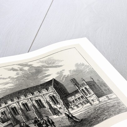The Church of St. Michael Ad Bladum A.D. 1585 London by Anonymous
