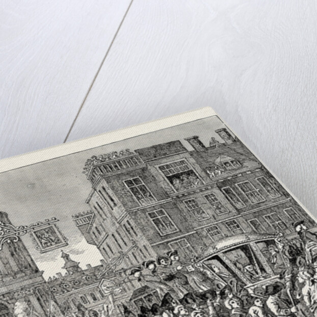 The Lord Mayor's Procession from Hogarth's Industrious Apprentice London by Anonymous