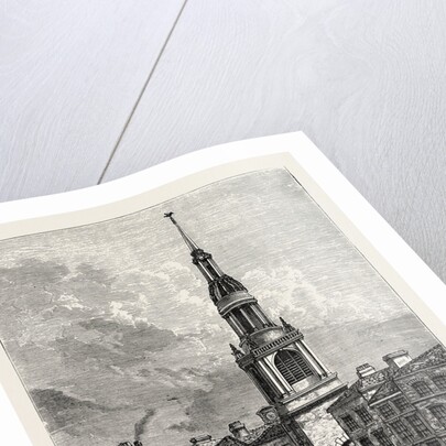 Bow Church Cheapside. From a View Taken About 1750 London by Anonymous