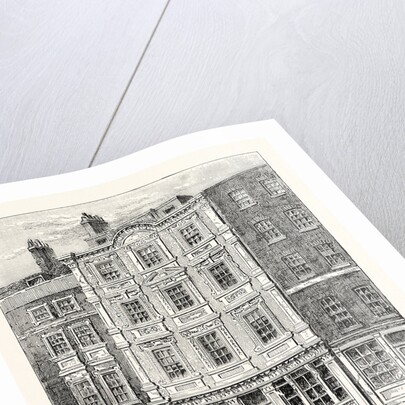 No. 73 Cheapside. From an Old View Taken About 1760 London by Anonymous