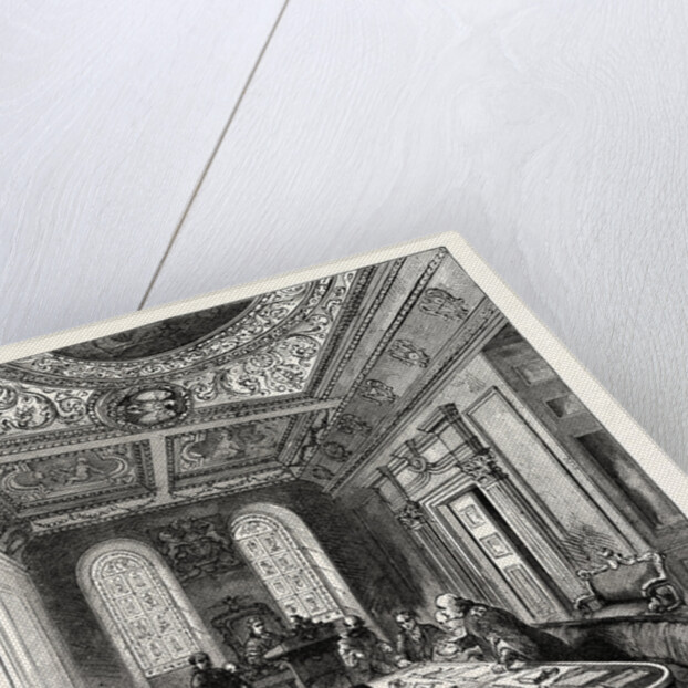 The Old Court of Aldermen Guildhall London by Anonymous