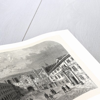 Old Front of Guildhall from Seymour's London 1734 by Anonymous