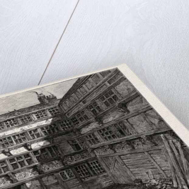 Sir R. Whittington's House Crutched Friars 1803 London by Anonymous